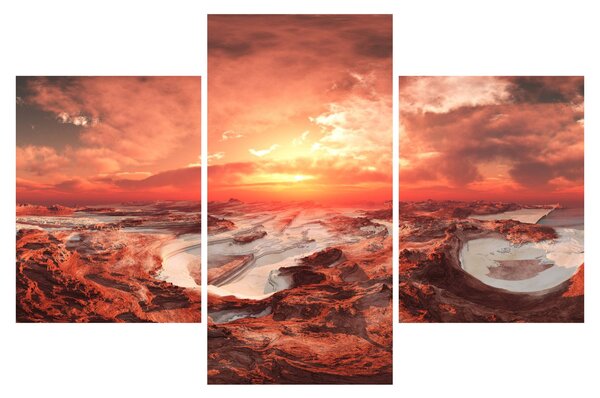 Obraz - Mars (90x60 cm)