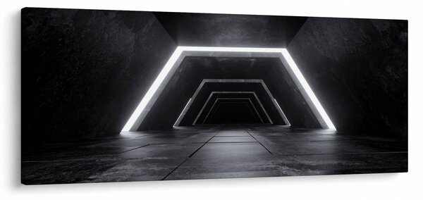 Obraz - Futuristický tunel (120x50 cm)