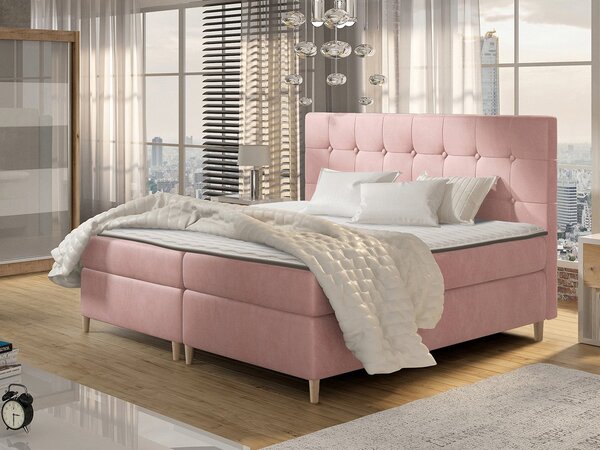 Mirjan24 Kontinentálna posteľ Crete, Rozmer postele: 120x200, Dostupné poťahy: Magic Velvet 2201 5902928233414