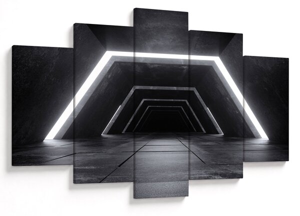 Obraz - Futuristický tunel (150x105 cm)