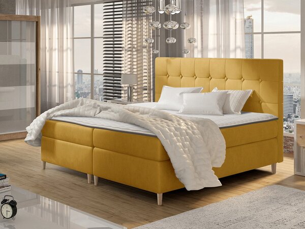 Mirjan24 Kontinentálna posteľ Crete, Rozmer postele: 120x200, Dostupné poťahy: Magic Velvet 2201 5902928233414