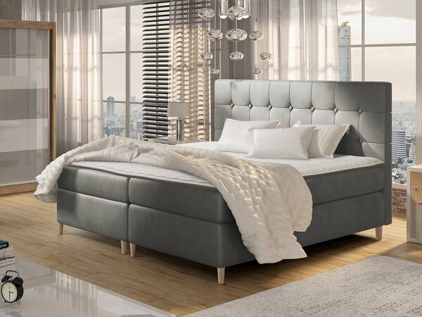 Mirjan24 Kontinentálna posteľ Crete, Rozmer postele: 120x200, Dostupné poťahy: Magic Velvet 2201 5902928233414