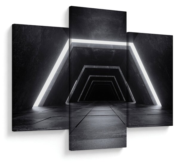 Obraz - Futuristický tunel (90x60 cm)