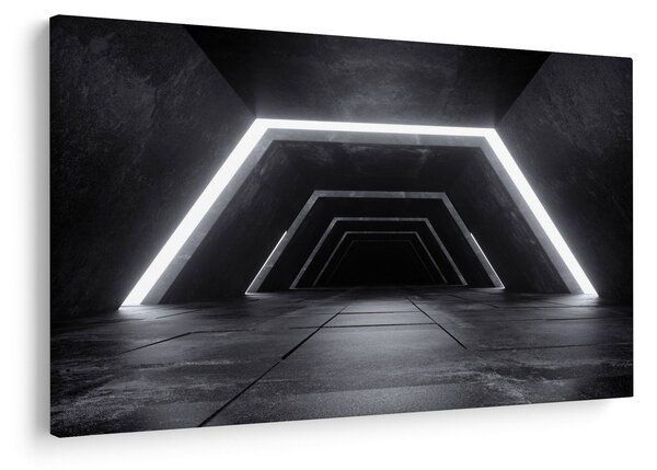 Obraz - Futuristický tunel (90x60 cm)