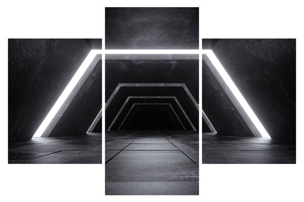 Obraz - Futuristický tunel (90x60 cm)