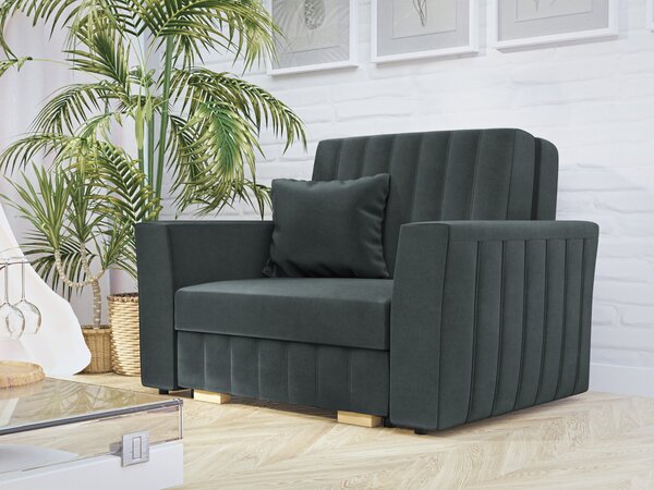 Mirjan24 Kreslo Clivia Glam I, Dostupné poťahy: Kronos 07 5903211101786