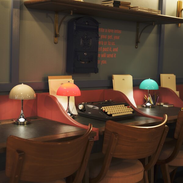 Prenosná lampa Panthella 250, Original Opal brown – Louis Poulsen
