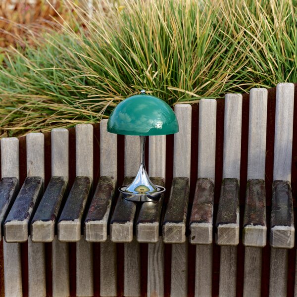 Prenosná lampa Panthella 160, Original Opal green – Louis Poulsen