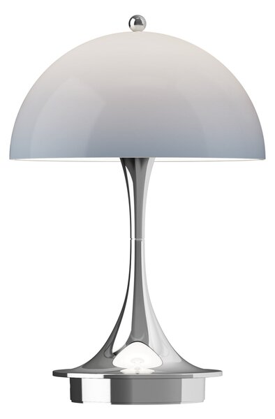 Prenosná lampa Panthella 160, Original Opal blue grey – Louis Poulsen