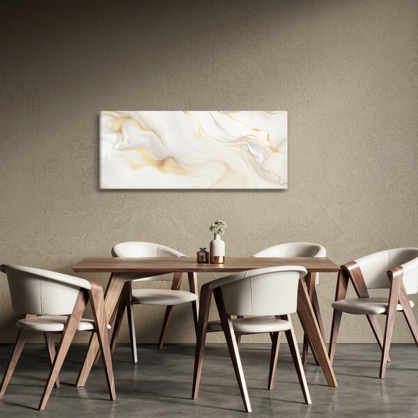 Obraz - Abstrakcia s dekorom (120x50 cm)