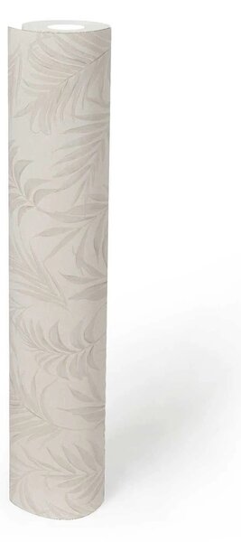 A.S. Création | Vliesová tapeta na stenu COSMO Living 79108-1 | 0,53 x 10,05 m | biela, metalická