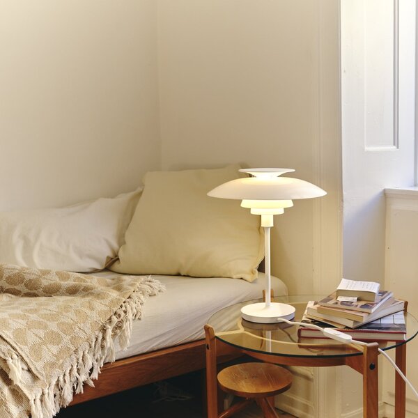 Stolová lampa PH 80, Opal white / White – Louis Poulsen