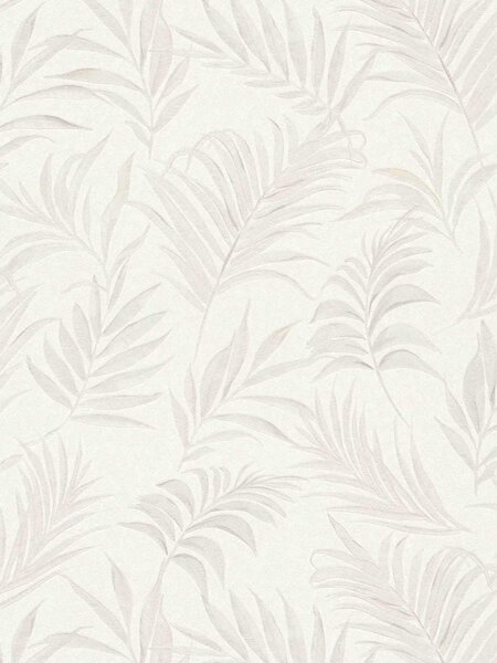 A.S. Création | Vliesová tapeta na stenu COSMO Living 79108-1 | 0,53 x 10,05 m | biela, metalická