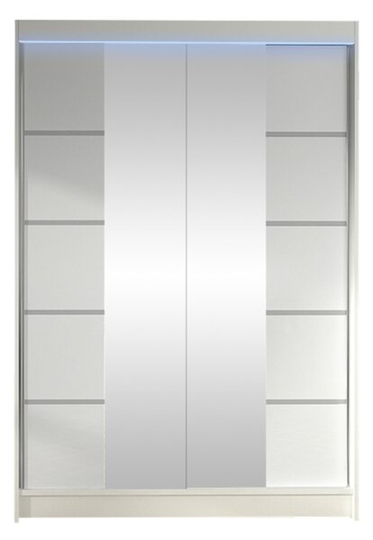 Mirjan24 Posuvná skriňa Parys V, Farby: kašmír, Osvetlenie: osvetlenie LED RGB - farebné 5903211405495