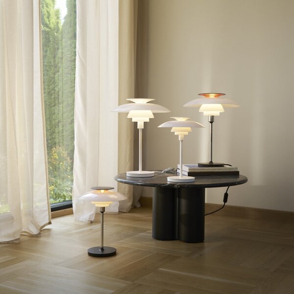 Stolová lampa PH 80, Opal white / White – Louis Poulsen
