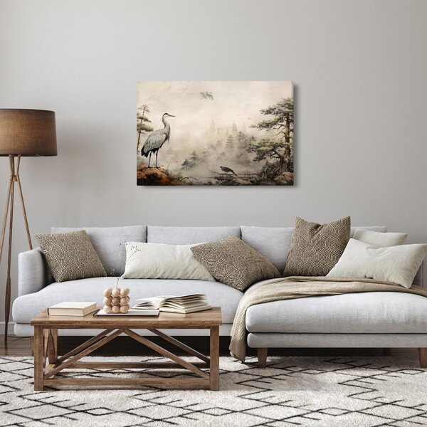 Obraz - Kreslená krajina (90x60 cm)