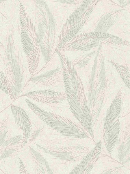A.S. Création | Vliesová tapeta na stenu Hygge 3 79096-3 | 0,53 x 10,05 m | biela, metalická, béžová, šedá