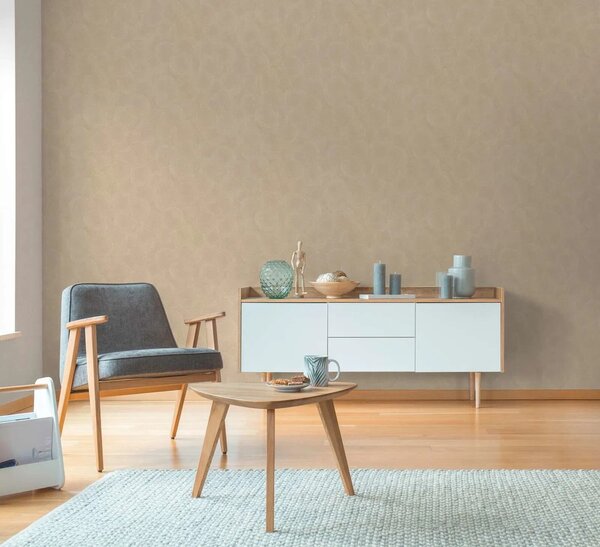 A.S. Création | Vliesová tapeta na stenu Hygge 3 79093-4 | 0,53 x 10,05 m | béžová, zlatá, krémová