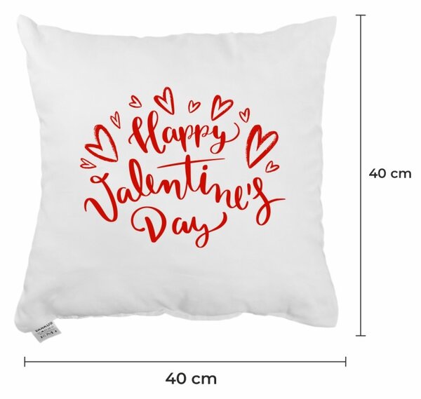 Dekoratívny vankúš Love Day 40x40 cm EMI