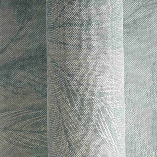 A.S. Création | Vliesová tapeta na stenu Hygge 3 79096-5 | 0,53 x 10,05 m | zelená, metalická, krémová