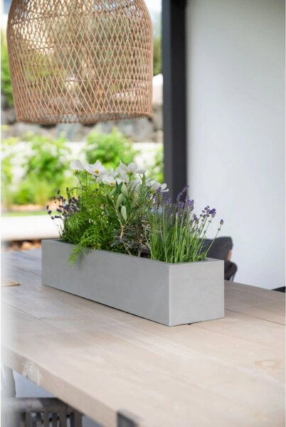 Hrantík FLOBO, sklolaminát, šírka 80 cm, betón - design