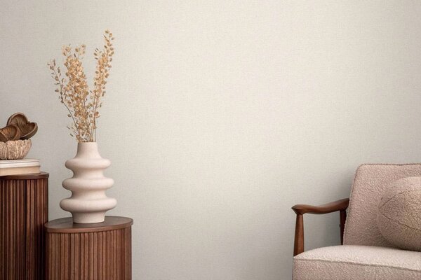 A.S. Création | Vliesová tapeta na stenu COSMO Living 79065-7 | 0,53 x 10,05 m | krémová, metalická
