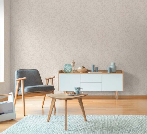A.S. Création | Vliesová tapeta na stenu Hygge 3 79090-2 | 0,53 x 10,05 m | ružová, krémová