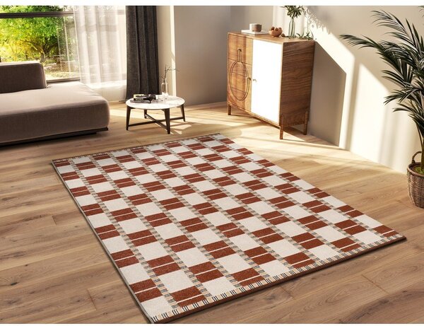 Béžový/v terakotovej farbe koberec 200x290 cm Astra – Universal