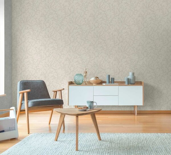 A.S. Création | Vliesová tapeta na stenu Hygge 3 79090-3 | 0,53 x 10,05 m | krémová, šedá