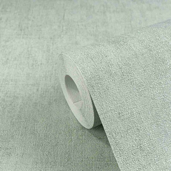 A.S. Création | Vliesová tapeta na stenu COSMO Living 79109-1 | 0,53 x 10,05 m | zelená, metalická