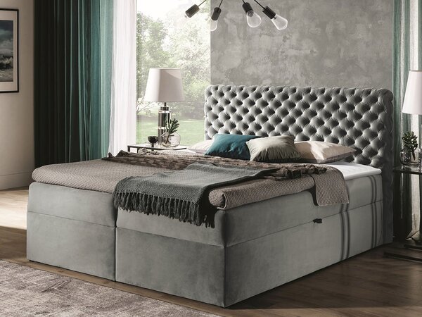 Mirjan24 Kontinentálna posteľ Tigline, Rozmer postele: 200x200, Dostupné poťahy: Magic Velvet 2206 5903211047558