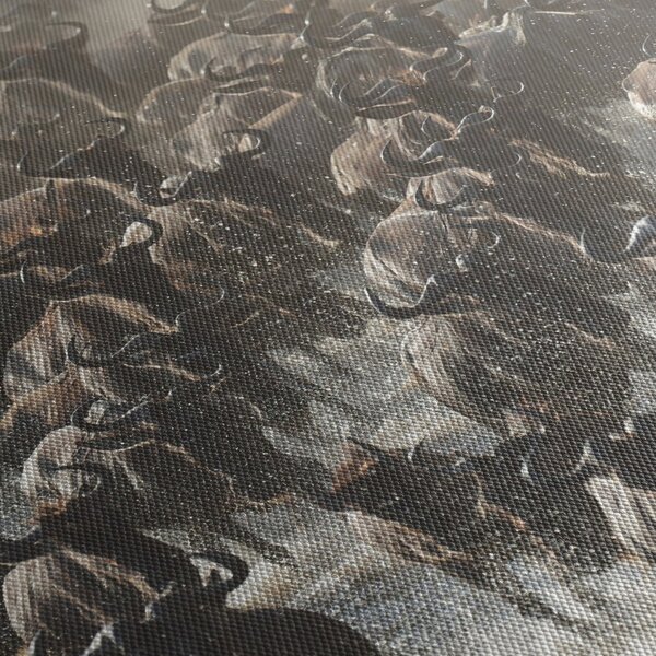 Obraz - Stádo pakoňov (90x60 cm)