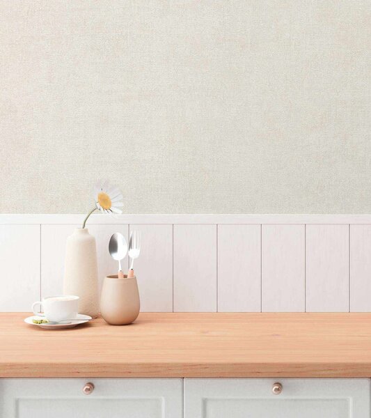 A.S. Création | Vliesová tapeta na stenu Hygge 3 79091-1 | 0,53 x 10,05 m | šedá, krémová
