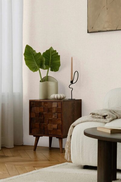 A.S. Création | Vliesová tapeta na stenu COSMO Living 79066-3 | 0,53 x 10,05 m | krémová, béžová, zlatá