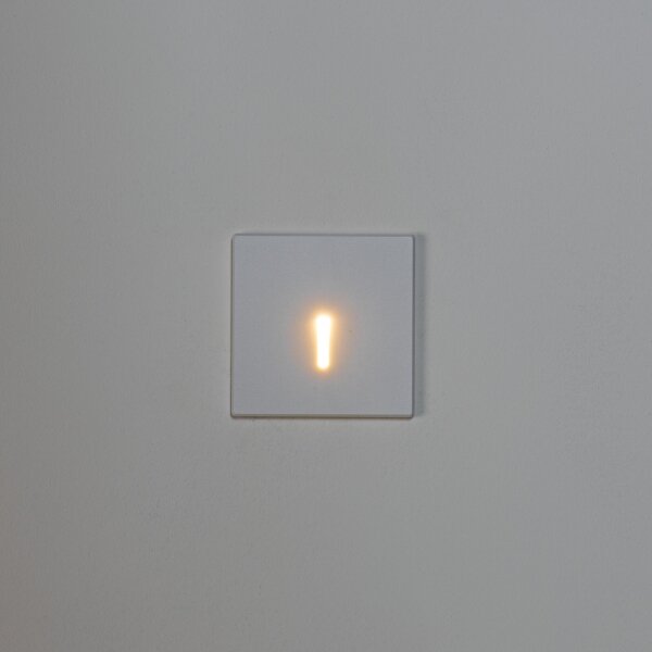 Kanlux 90793 - LED Schodiskové svietidlo MAGNIK LED/1,7W/230V CCT biela hranaté