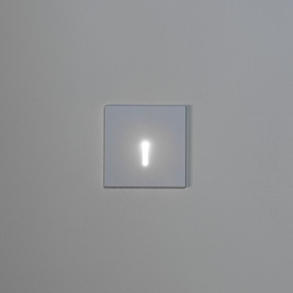 Kanlux 90793 - LED Schodiskové svietidlo MAGNIK LED/1,7W/230V CCT biela hranaté