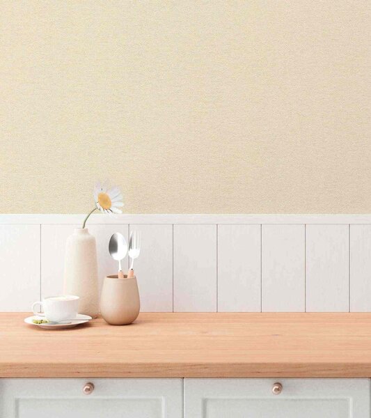 A.S. Création | Vliesová tapeta na stenu Hygge 3 79099-3 | 0,53 x 10,05 m | krémová, zlatá
