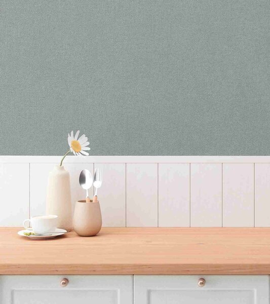 A.S. Création | Vliesová tapeta na stenu Hygge 3 79097-5 | 0,53 x 10,05 m | zelená, krémová