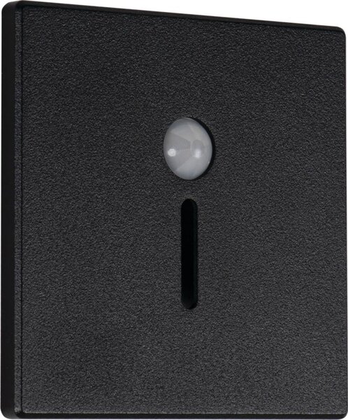 Kanlux 90790 - LED schodové svietidlo so senzorom MAGNIK LED/1,7W/230V CCT čierne hranaté
