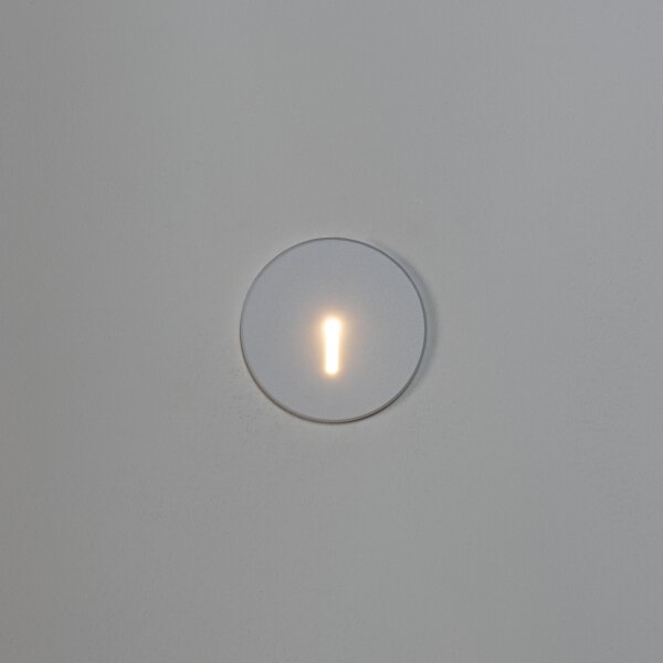 Kanlux 90797 - LED schodiskové svietidlo MAGNIK LED/1,7W/230V CCT biele okrúhle