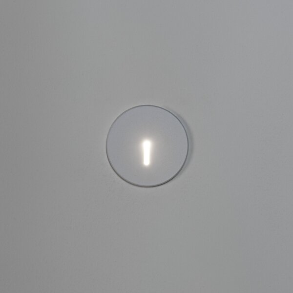 Kanlux 90797 - LED schodiskové svietidlo MAGNIK LED/1,7W/230V CCT biele okrúhle