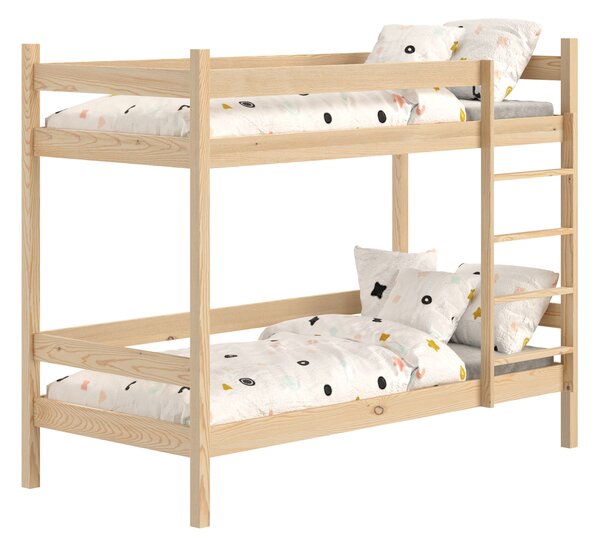 Poschodová posteľ Fabrio 80x200 - borovica
