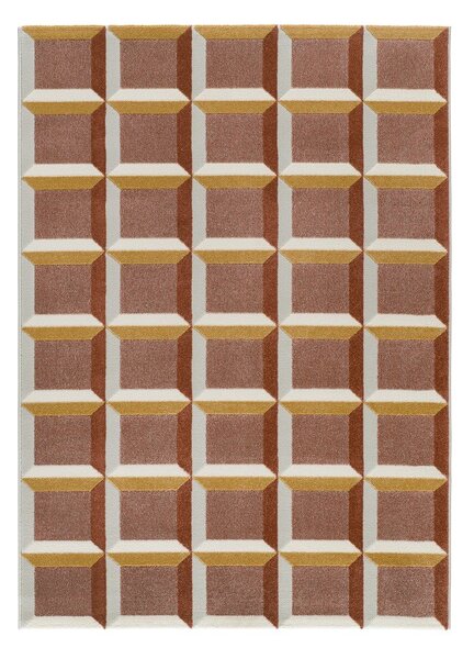Koberec v terakotovej farbe 80x150 cm Amara – Universal