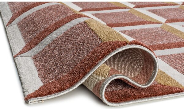 Koberec v terakotovej farbe 80x150 cm Amara – Universal