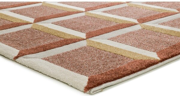 Koberec v terakotovej farbe 80x150 cm Amara – Universal