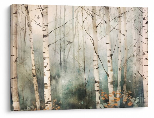 Obraz - Kresba lesného vzoru (70x50 cm)