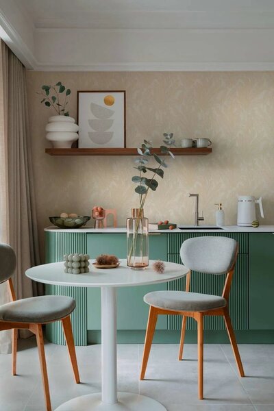 A.S. Création | Vliesová tapeta na stenu COSMO Living 79064-2 | 0,53 x 10,05 m | krémová, béžová, metalická