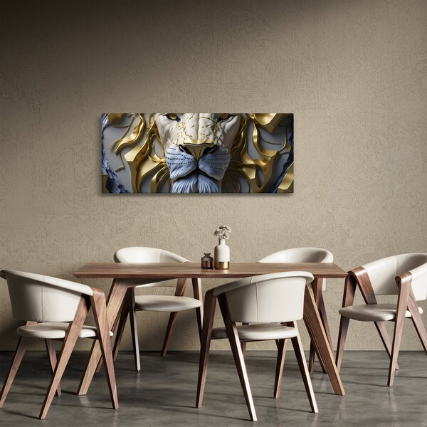 Obraz - Levia hlava (120x50 cm)