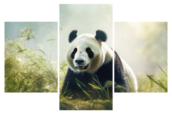 Obraz - Panda (90x60 cm)
