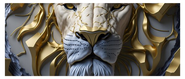 Obraz - Levia hlava (120x50 cm)